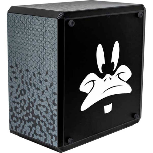 Looney Tunes Daffy Duck Plain Black and White Cooler Master MasterBox Q300L Mini Tower Skin