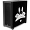 Looney Tunes Daffy Duck Plain Black and White Corsair 4000D Tempered Glass Mid-Tower ATX Case Skin