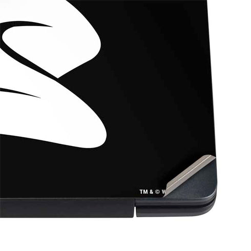 Looney Tunes Daffy Duck Plain Black and White Dell Vostro Skin