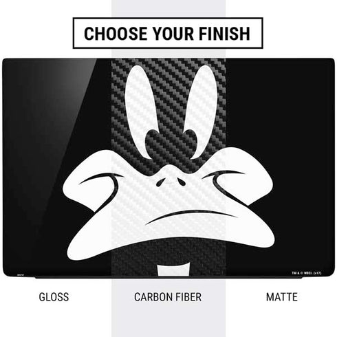 Looney Tunes Daffy Duck Plain Black and White Dell Vostro Skin