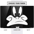 Looney Tunes Daffy Duck Plain Black and White Dell Vostro Skin