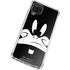 Looney Tunes Daffy Duck Plain Black and White Galaxy A12 Clear Case