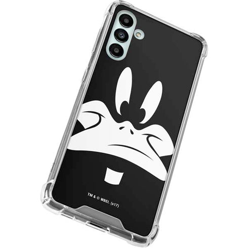 Looney Tunes Daffy Duck Plain Black and White Galaxy A13 5G Clear Case