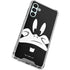 Looney Tunes Daffy Duck Plain Black and White Galaxy A13 5G Clear Case