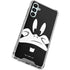 Looney Tunes Daffy Duck Plain Black and White Galaxy A14 5G Clear Case