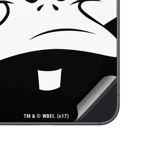 Looney Tunes Daffy Duck Plain Black and White Galaxy A14 5G Skin