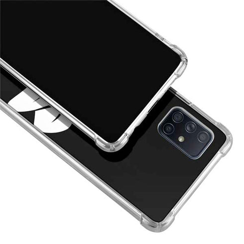 Looney Tunes Daffy Duck Plain Black and White Galaxy A51 5G Clear Case