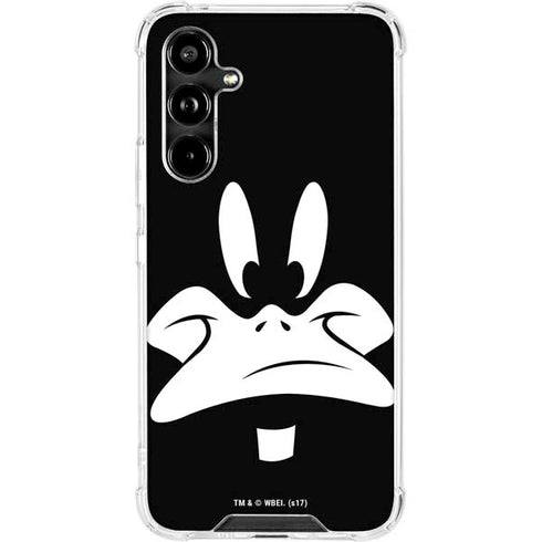 Looney Tunes Daffy Duck Plain Black and White Galaxy A54 5G Clear Case
