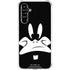 Looney Tunes Daffy Duck Plain Black and White Galaxy A54 5G Clear Case