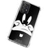 Looney Tunes Daffy Duck Plain Black and White Galaxy A72 5G Clear Case