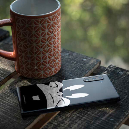 Looney Tunes Daffy Duck Plain Black and White Galaxy Note 10 Skin