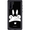 Looney Tunes Daffy Duck Plain Black and White Galaxy Note 10 Waterproof Case