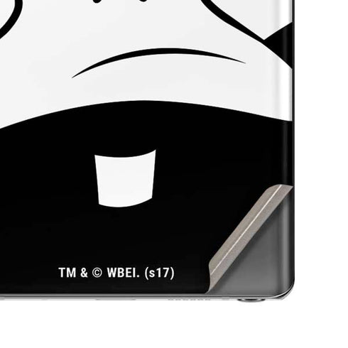 Looney Tunes Daffy Duck Plain Black and White Galaxy Note20 5G Skin