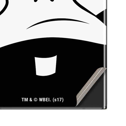 Looney Tunes Daffy Duck Plain Black and White Galaxy Note20 Ultra 5G Skin