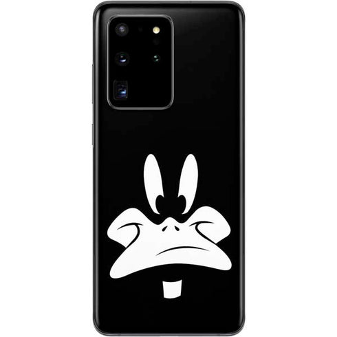 Looney Tunes Daffy Duck Plain Black and White Galaxy S20 Ultra 5G Skin