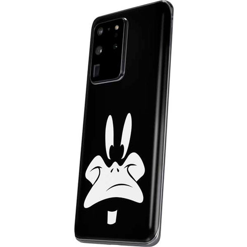 Looney Tunes Daffy Duck Plain Black and White Galaxy S20 Ultra 5G Skin