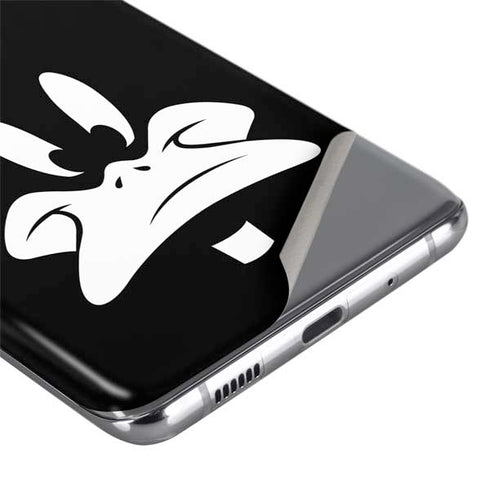 Looney Tunes Daffy Duck Plain Black and White Galaxy S20 Ultra 5G Skin