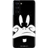 Looney Tunes Daffy Duck Plain Black and White Galaxy S21 5G Skin