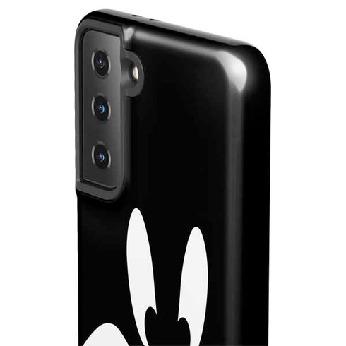Looney Tunes Daffy Duck Plain Black and White Galaxy S21 Plus 5G Pro Case