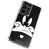 Looney Tunes Daffy Duck Plain Black and White Galaxy S21 Ultra 5G Clear Case