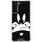 Looney Tunes Daffy Duck Plain Black and White Galaxy S22 Plus Clear Case