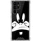 Looney Tunes Daffy Duck Plain Black and White Galaxy S22 Ultra Clear Case