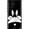 Looney Tunes Daffy Duck Plain Black and White Galaxy S22 Ultra Pro Case