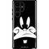 Looney Tunes Daffy Duck Plain Black and White Galaxy S22 Ultra Pro Case