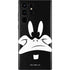 Looney Tunes Daffy Duck Plain Black and White Galaxy S22 Ultra Skin