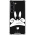 Looney Tunes Daffy Duck Plain Black and White Galaxy S23 Clear Case
