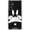 Looney Tunes Daffy Duck Plain Black and White Galaxy S23 FE Clear Case