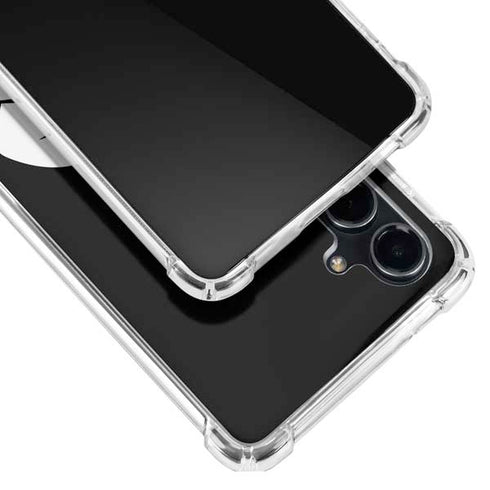 Looney Tunes Daffy Duck Plain Black and White Galaxy S23 FE Clear Case