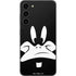 Looney Tunes Daffy Duck Plain Black and White Galaxy S23 Plus Skin