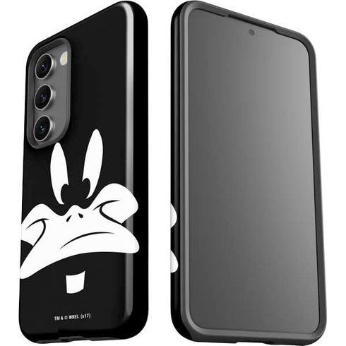Looney Tunes Daffy Duck Plain Black and White Galaxy S23 Pro Case