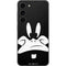 Looney Tunes Daffy Duck Plain Black and White Galaxy S23 Skin