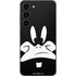 Looney Tunes Daffy Duck Plain Black and White Galaxy S23 Skin