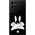 Looney Tunes Daffy Duck Plain Black and White Galaxy S23 Ultra Skin