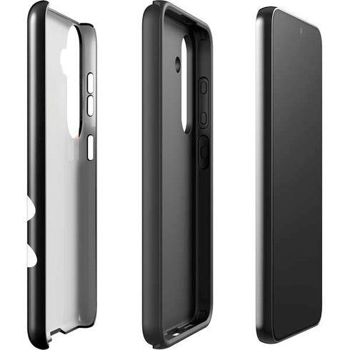 Looney Tunes Daffy Duck Plain Black and White Galaxy S24 Plus Impact Case