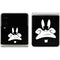 Looney Tunes Daffy Duck Plain Black and White Galaxy Z Flip3 5G Skin