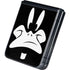Looney Tunes Daffy Duck Plain Black and White Galaxy Z Flip5 5G Skin