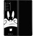 Looney Tunes Daffy Duck Plain Black and White Galaxy Z Fold2 5G Skin