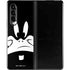 Looney Tunes Daffy Duck Plain Black and White Galaxy Z Fold3 5G Skin