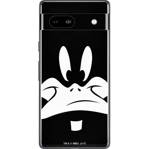 Looney Tunes Daffy Duck Plain Black and White Google Pixel 7a Skin