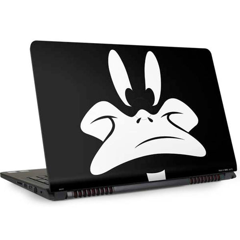 Looney Tunes Daffy Duck Plain Black and White Dell Inspiron Skin