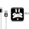 Looney Tunes Daffy Duck Plain Black and White iPad Charger (10W USB) Skin