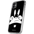Looney Tunes Daffy Duck Plain Black and White iPhone 11 Clear Case