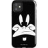 Looney Tunes Daffy Duck Plain Black and White iPhone 11 Impact Case