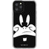 Looney Tunes Daffy Duck Plain Black and White iPhone 11 Pro Clear Case