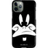 Looney Tunes Daffy Duck Plain Black and White iPhone 11 Pro Lite Case