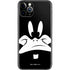 Looney Tunes Daffy Duck Plain Black and White iPhone 11 Pro Skin